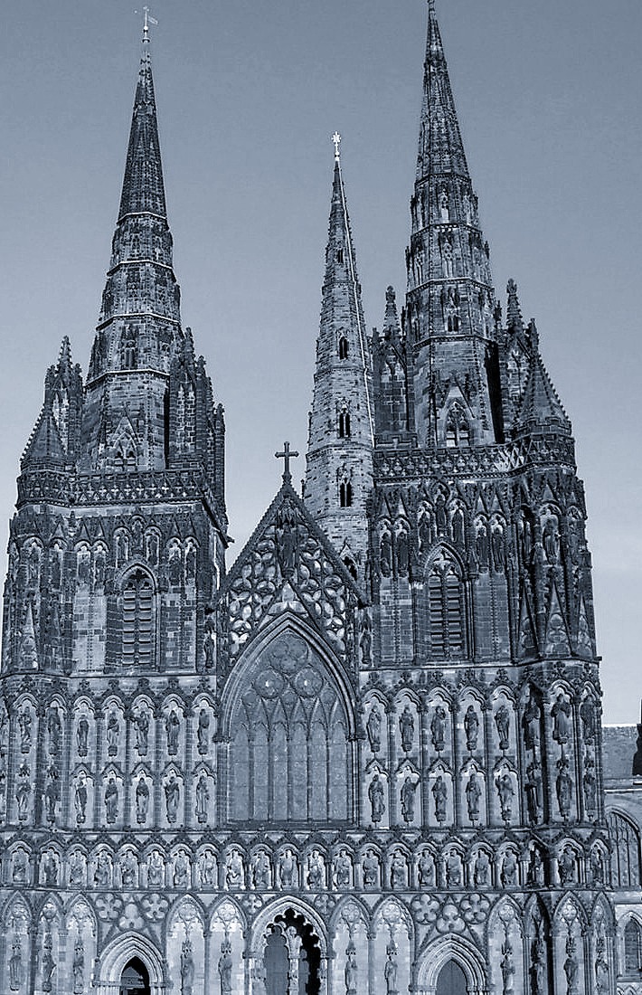 Lichfield Cathedral, Staffordshire